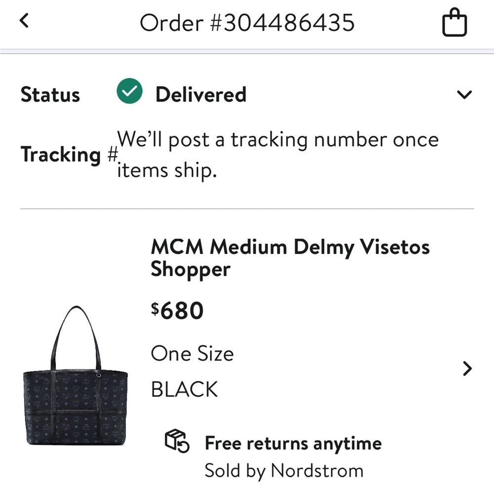 MCM Medium Delmy Visetos Shopper - Picture 14 of 14